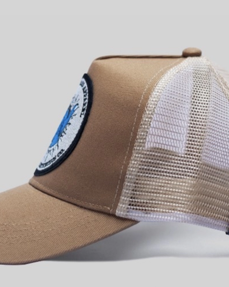 5 paneles Patched Shaka Organic Trucker