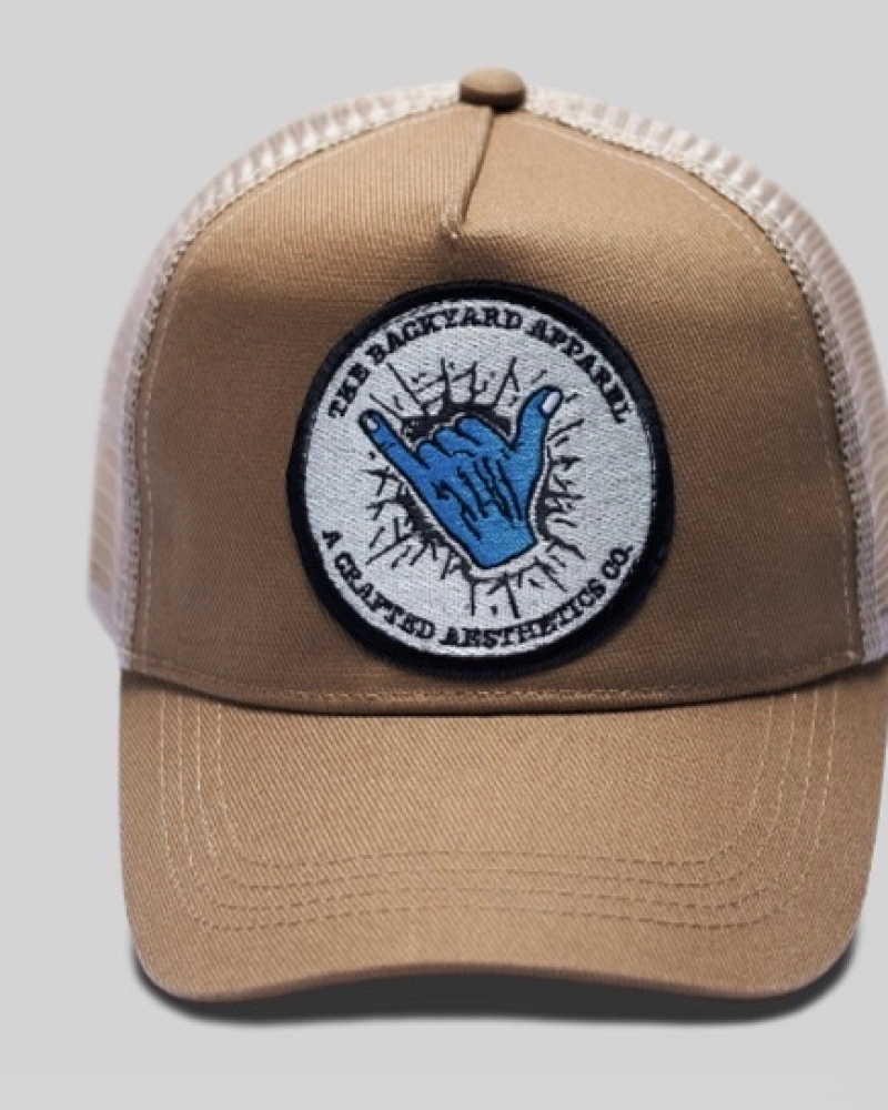 5 paneles Patched Shaka Organic Trucker