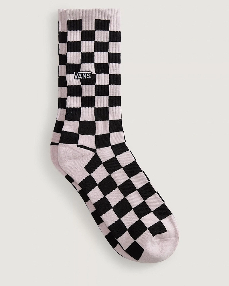 Calcetines Vans Checkerboard Rosa y Negro Calcetines Vans Checkerboard Rosa y Negro