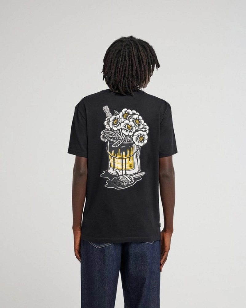 Camiseta Element x Timber! Flower Pot Negra Hombre | Colaboración Edición Especial Camiseta Element x Timber! Flower Pot Negra Hombre | Colaboración Edición Especial