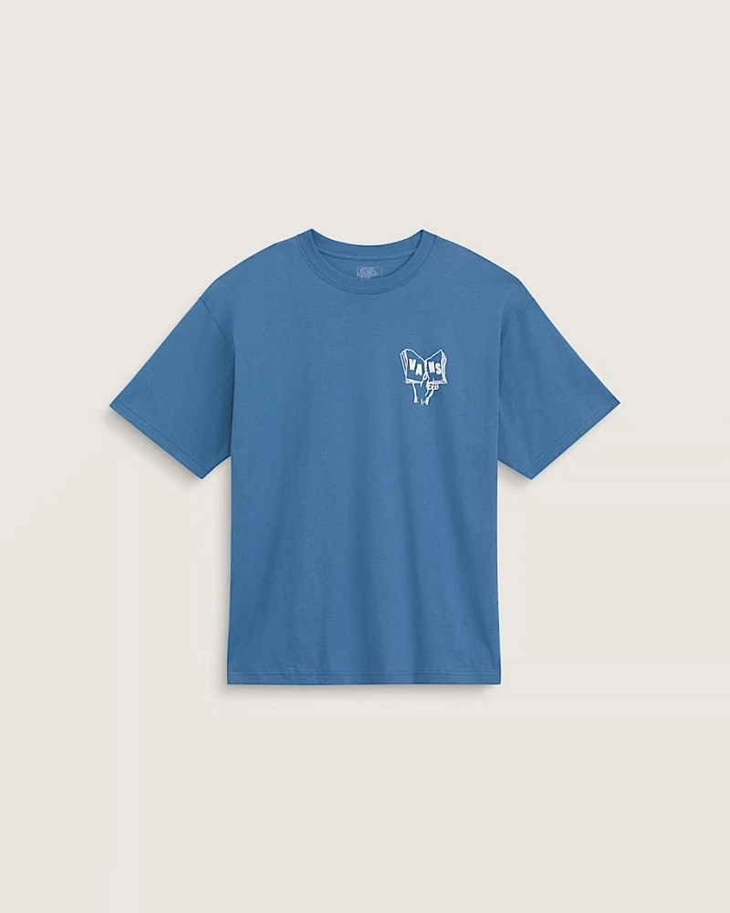 Camiseta Vans Alls Well Estampado Gráfico – Azul Camiseta Vans Alls Well Estampado Gráfico – Azul