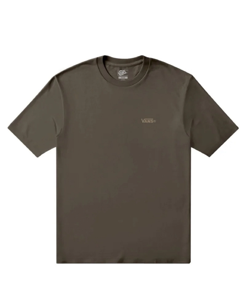 Camiseta Vans Básica Logo Marrón Camiseta Vans Básica Logo Marrón