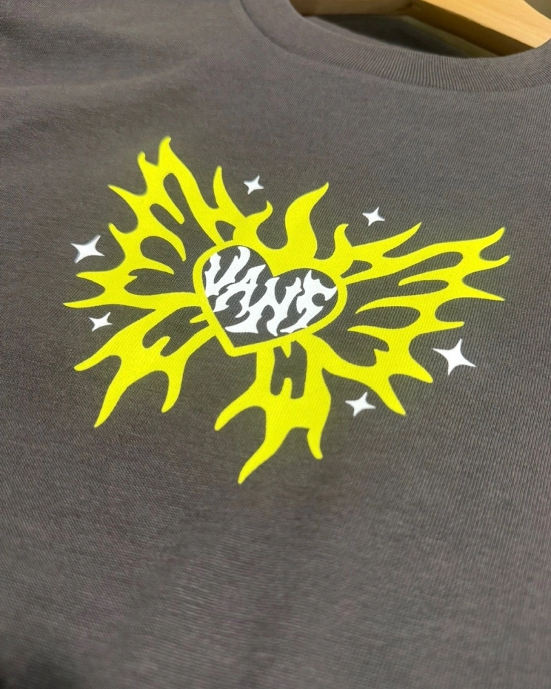 Camiseta Vans Heart Flame