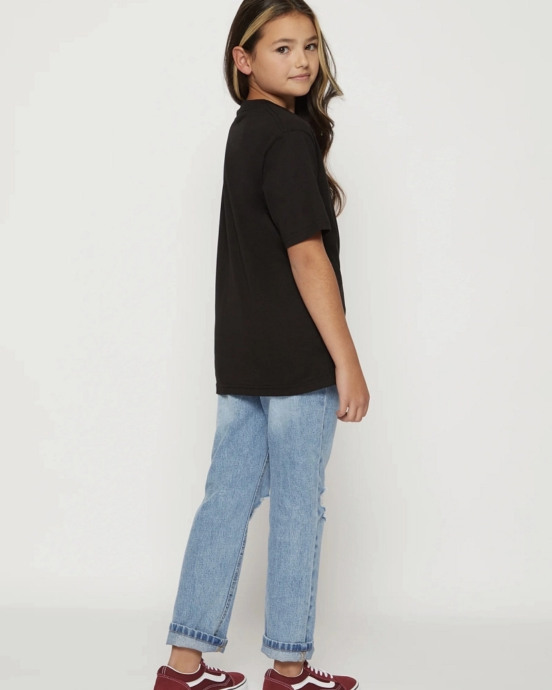 Camiseta Vans Logo Básico Junior – Negro Camiseta Vans Logo Básico Junior – Negro