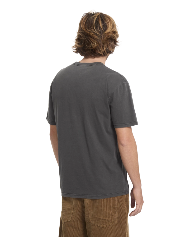 Camiseta Volcom Stone Blanks Pigment Wash Negro - Oversize Hombre Camiseta Volcom Stone Blanks Pigment Wash Negro - Oversize Hombre