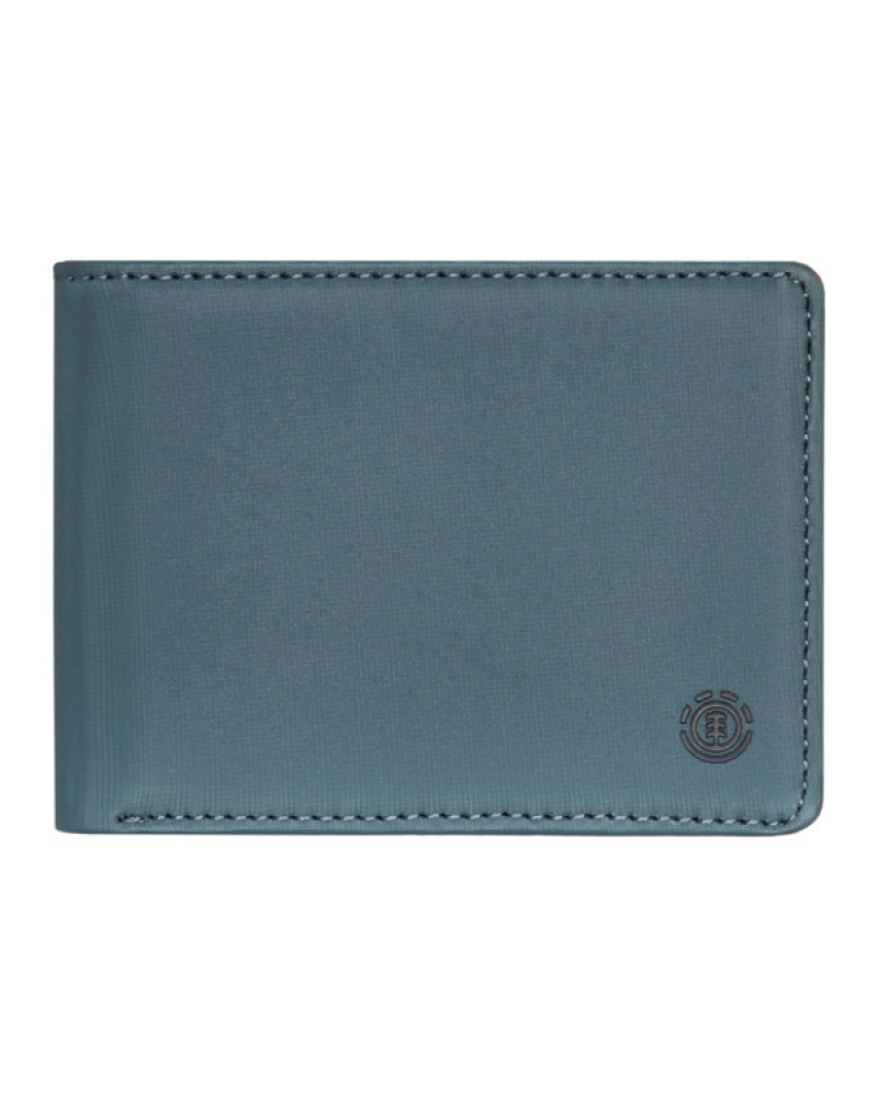 Cartera Element Icon Mini Ardoise – Billetera de Piel Sintética Bifold