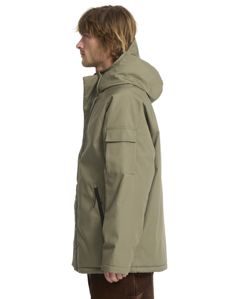 Cazadora Volcom Hombre Parka Acolchada Verde Caqui | Resistente al Agua Cazadora Volcom Hombre Parka Acolchada Verde Caqui | Resistente al Agua