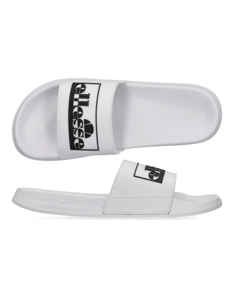 Chanclas Ellesse Hombre Blancas con Logo | Sandalias de Piscina y Playa