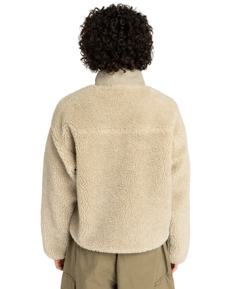 Chaqueta Element Oak Sherpa Cremallera Completa - Crudo/Beige Chaqueta Element Oak Sherpa Cremallera Completa - Crudo/Beige
