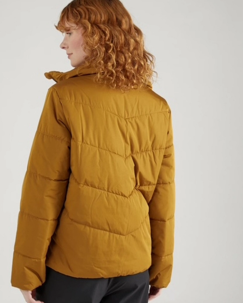 Chaqueta Plumas Vans Foundry Mostaza Acolchada Mujer Chaqueta Plumas Vans Foundry Mostaza Acolchada Mujer