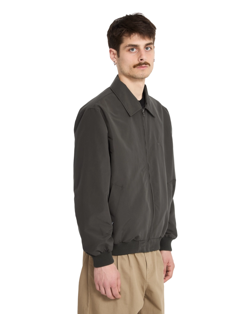Chaqueta Volcom Likurtis con Forro Leopardo - Verde Kaki