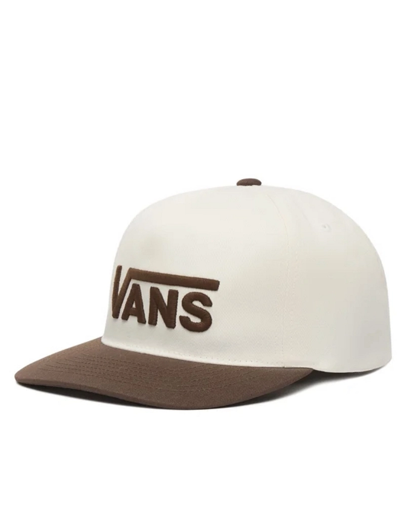 Drop V Logo Snapback Vintage Cocoa