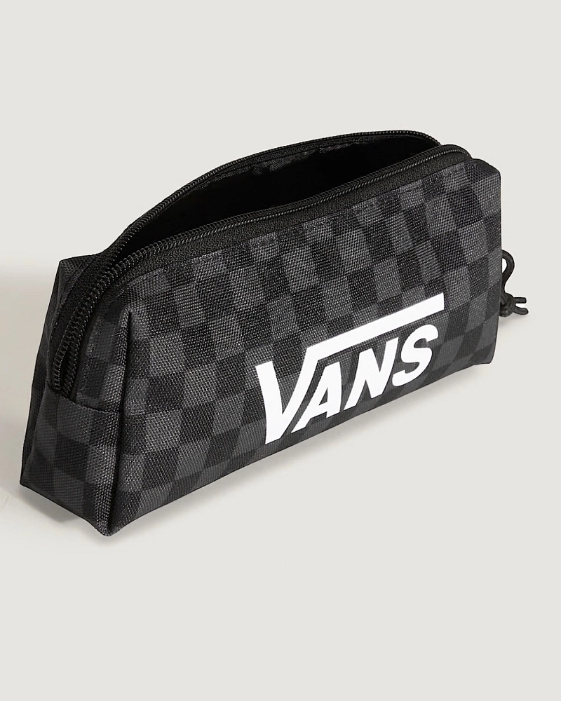 Estuche Vans Cuadros Negro y Gris | Portalápices Checkerboard