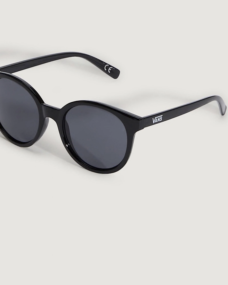 Gafas de Sol Vans Rise and Shine Negras Montura Redonda Gafas de Sol Vans Rise and Shine Negras Montura Redonda