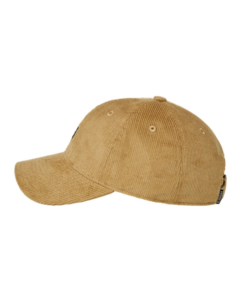 Gorra Element Icon Dad de pana beige
