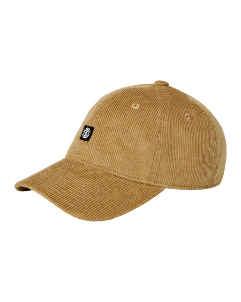 Gorra Element Icon Dad de pana beige