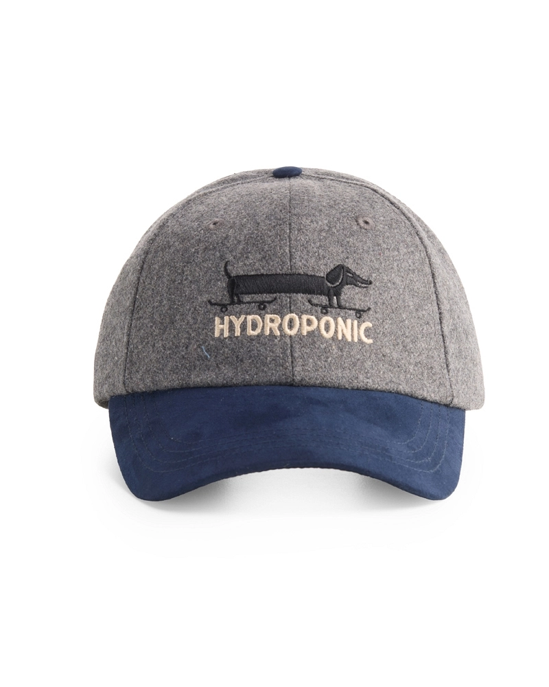 Gorra Hydroponic Skate Dog Gris y Azul Marino