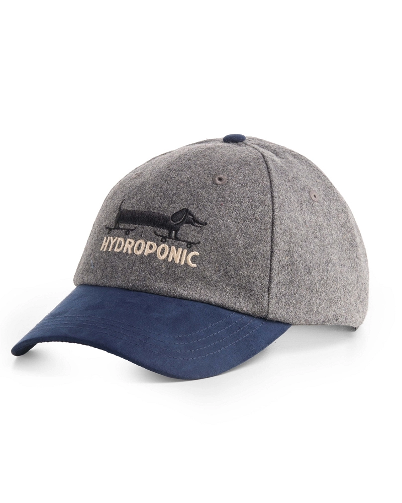 Gorra Hydroponic Skate Dog Gris y Azul Marino