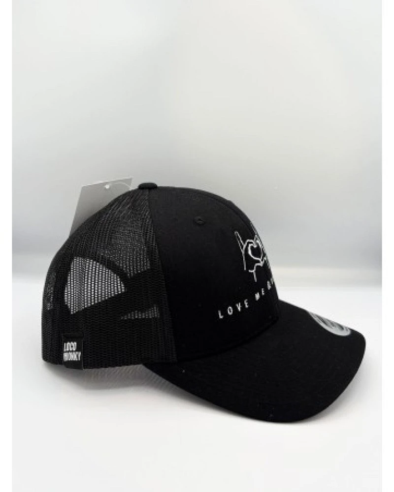 Gorra Love me & Hate me Black