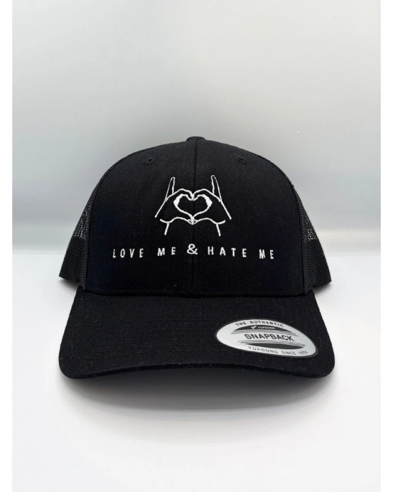 Gorra Love me & Hate me Black Gorra Love me & Hate me Black