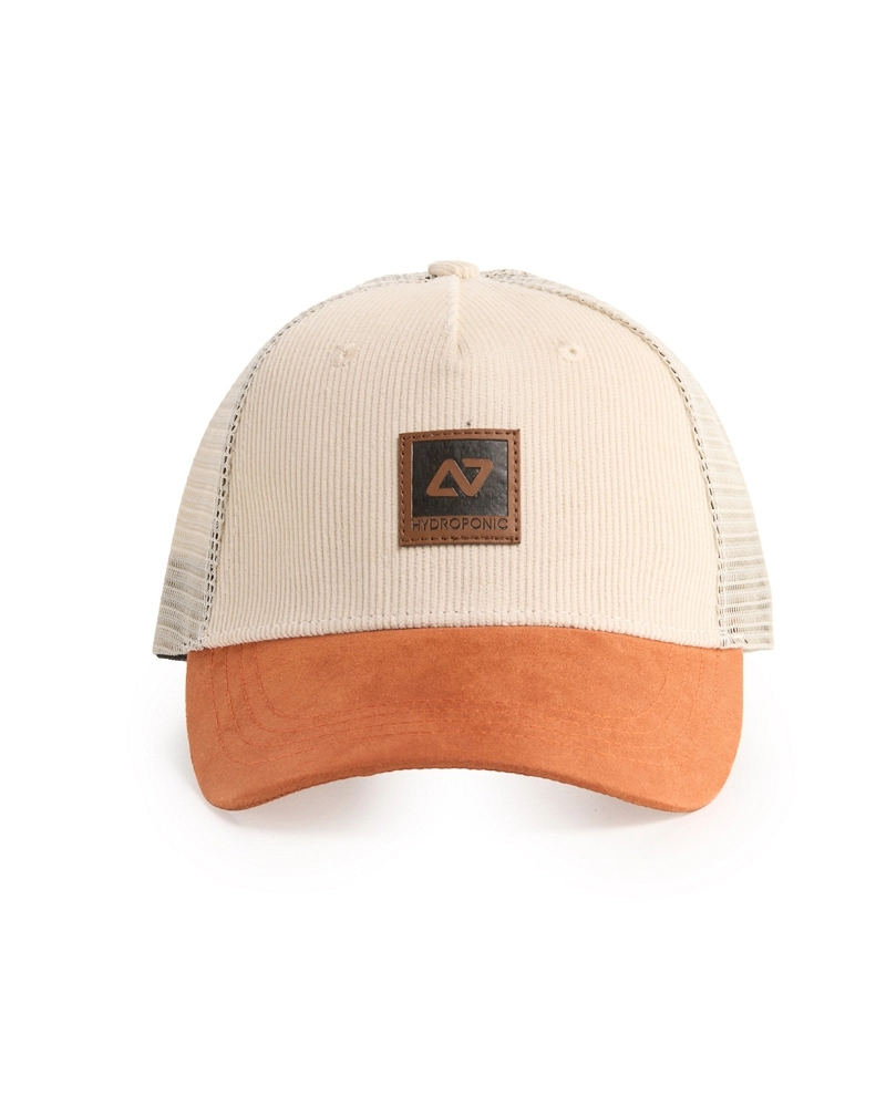 Gorra Trucker Hydroponic Beige y Terracota Gorra Trucker Hydroponic Beige y Terracota