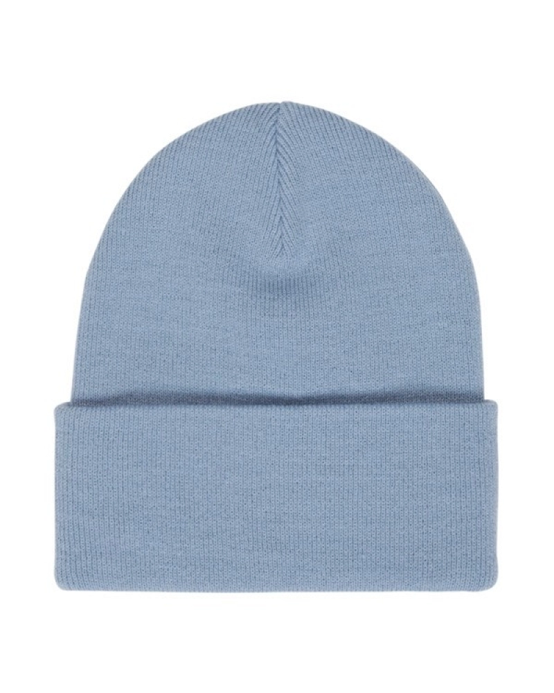 Gorro High Icon Element Unisex Azul Faded Denim con Logo