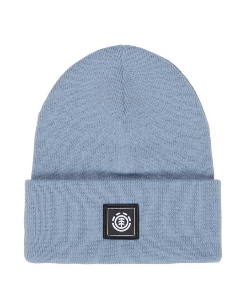 Gorro High Icon Element Unisex Azul Faded Denim con Logo