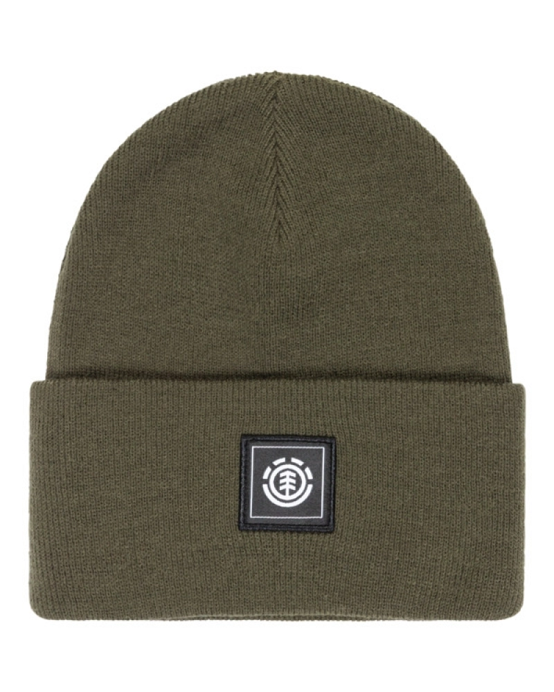 Gorro High Icon Element Unisex Verde Forest Night con Logo
