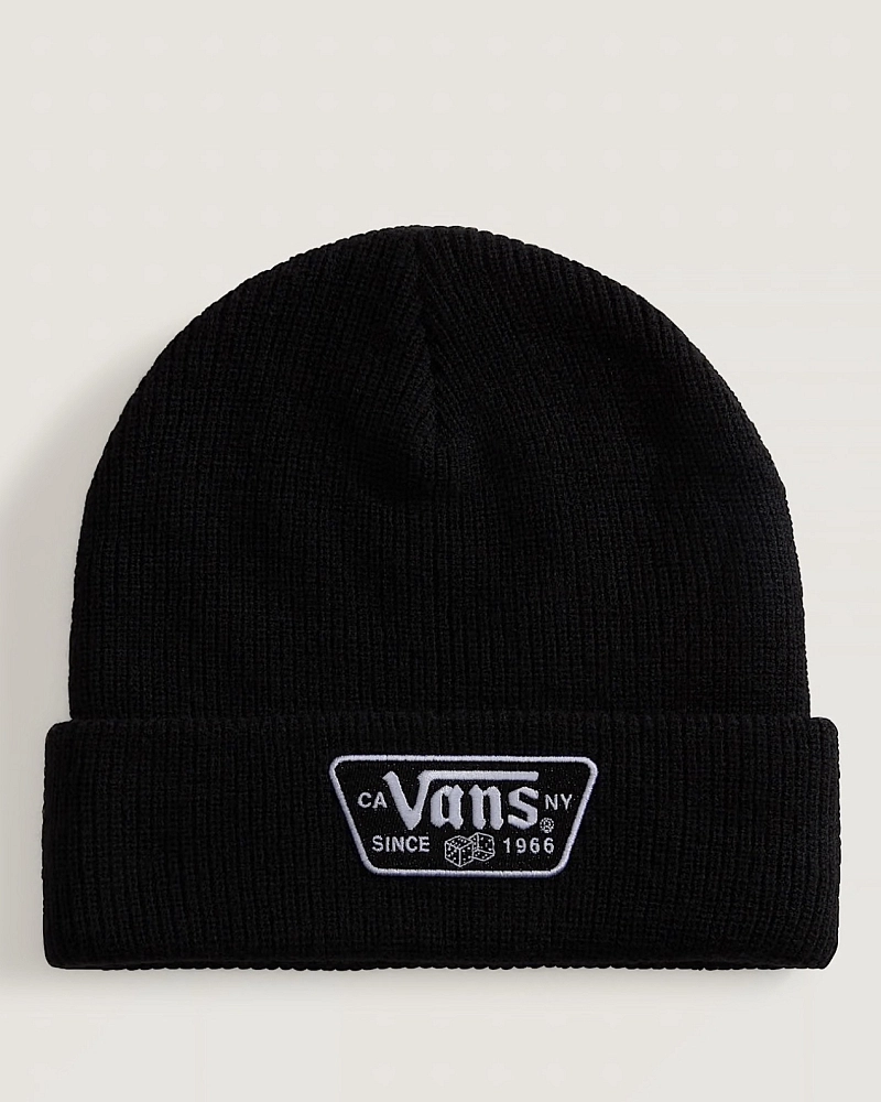 Gorro Vans Negro con Parche Bordado “Since 1966” | Unisex