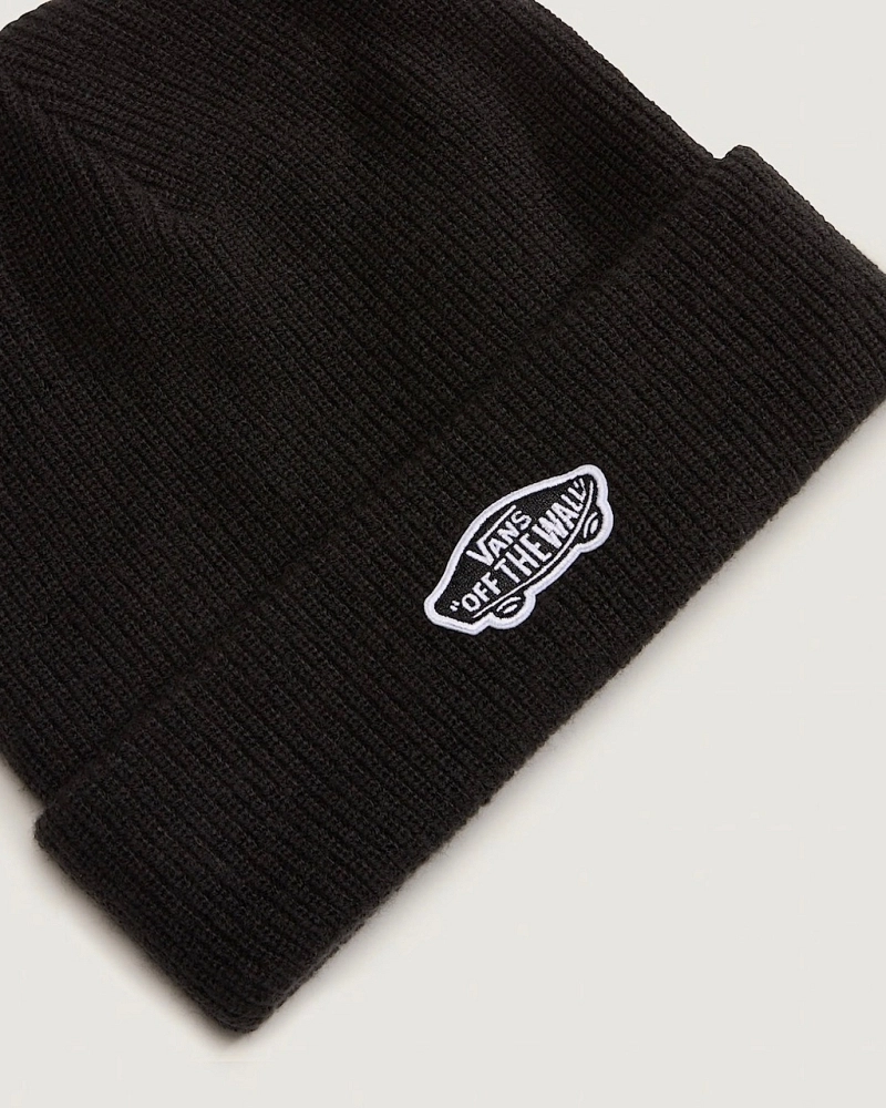 Gorro Vans Negro con Parche Off The Wall | Hombre y Mujer