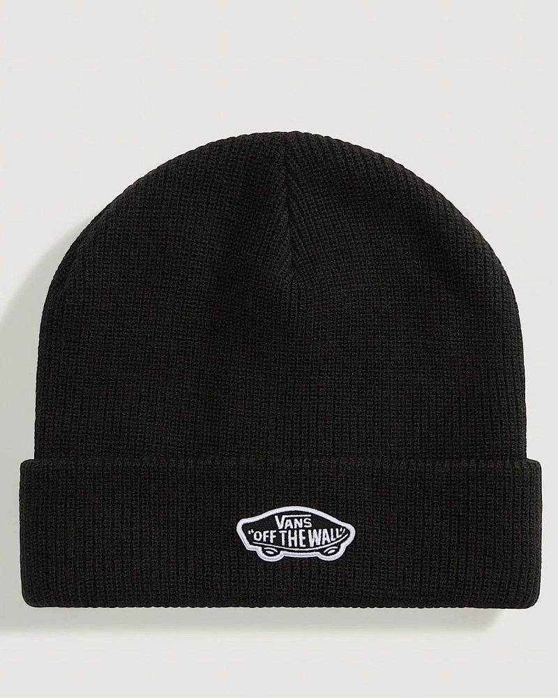Gorro Vans Negro con Parche Off The Wall | Hombre y Mujer