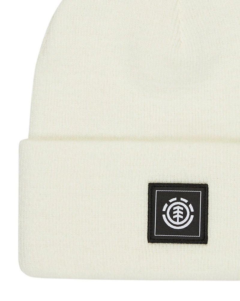 High icon beanie blanco