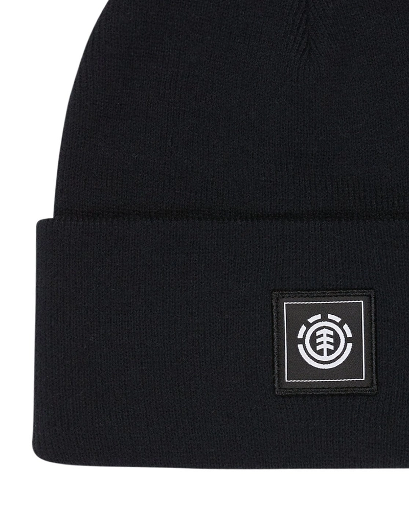 High icon beanie negro