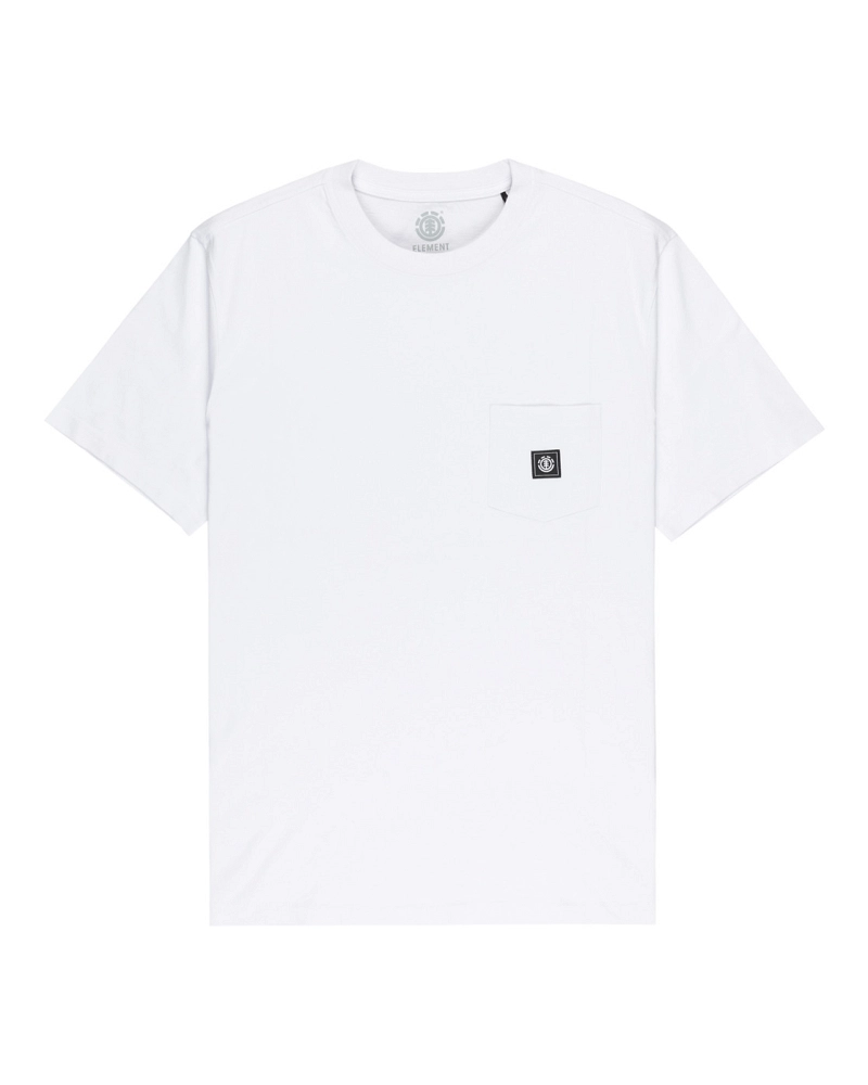 Icon Label pocket white
