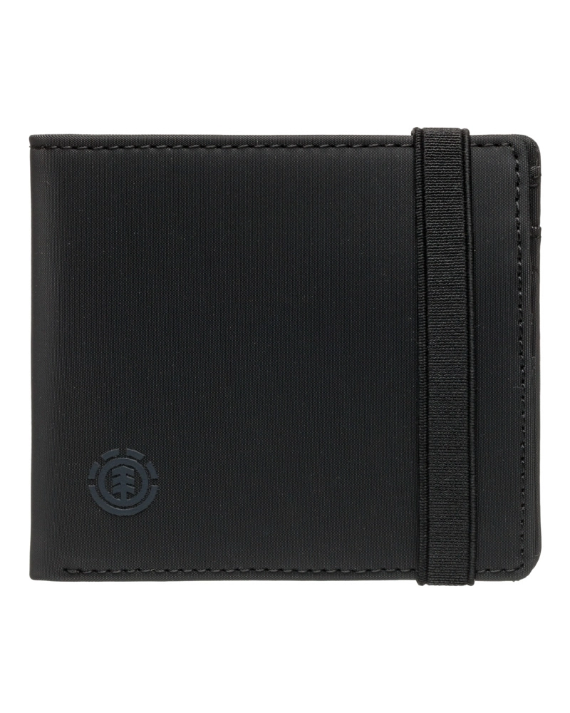 Icon Strap wallet bifold black