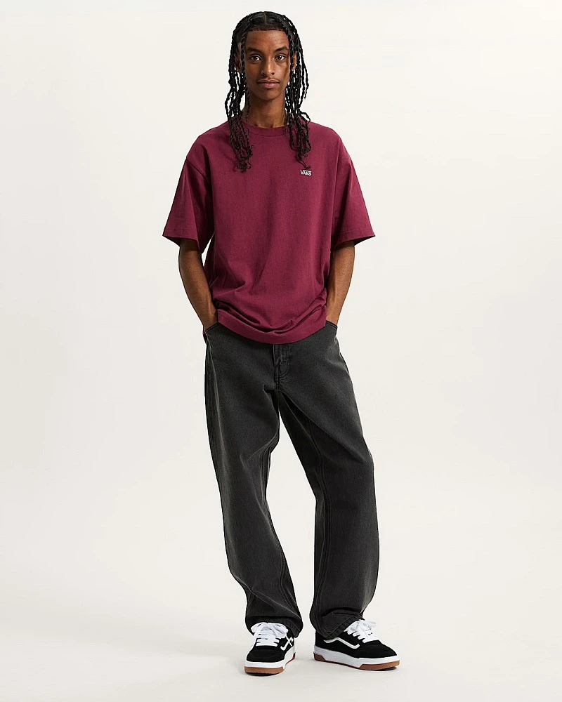 Left Chest II loose ss Burgundy