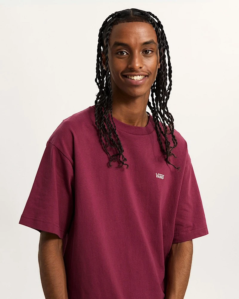 Left Chest II loose ss Burgundy