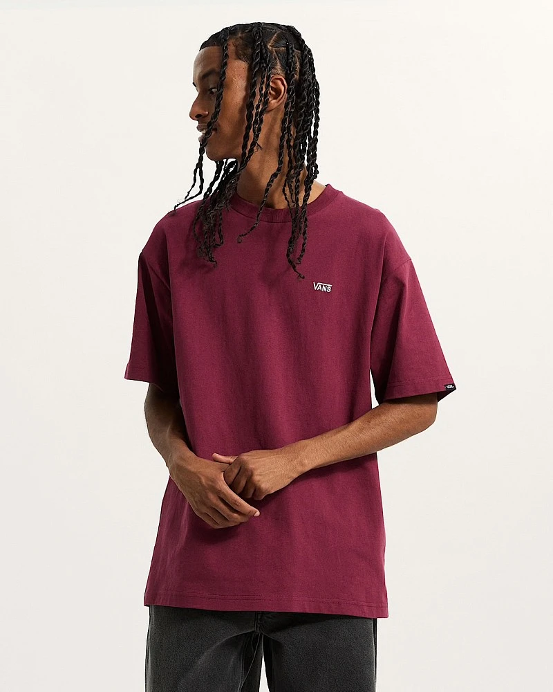 Left Chest II loose ss Burgundy