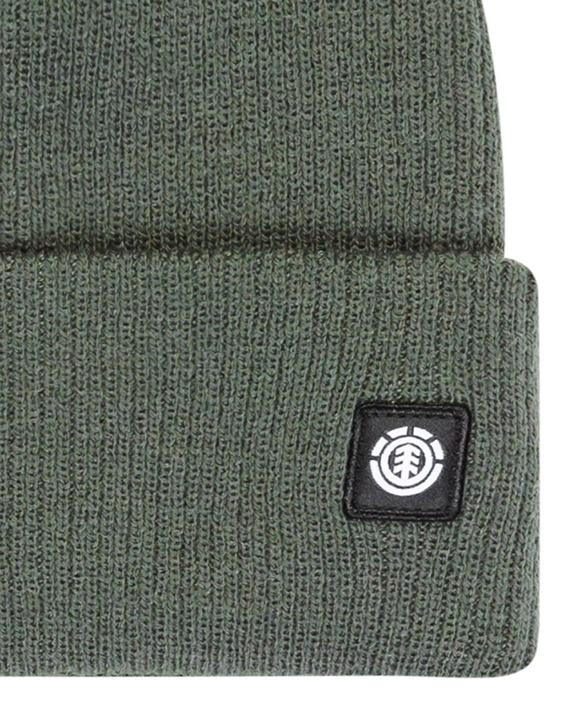 Mid Icon beanie rib verde