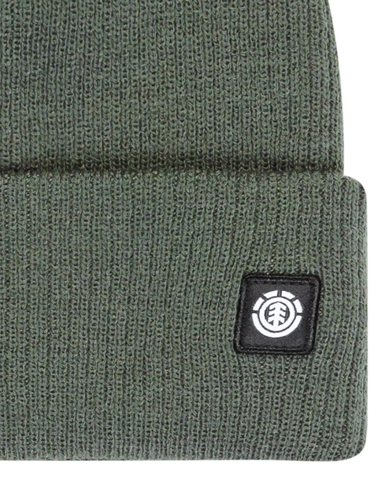 Mid Icon beanie rib verde
