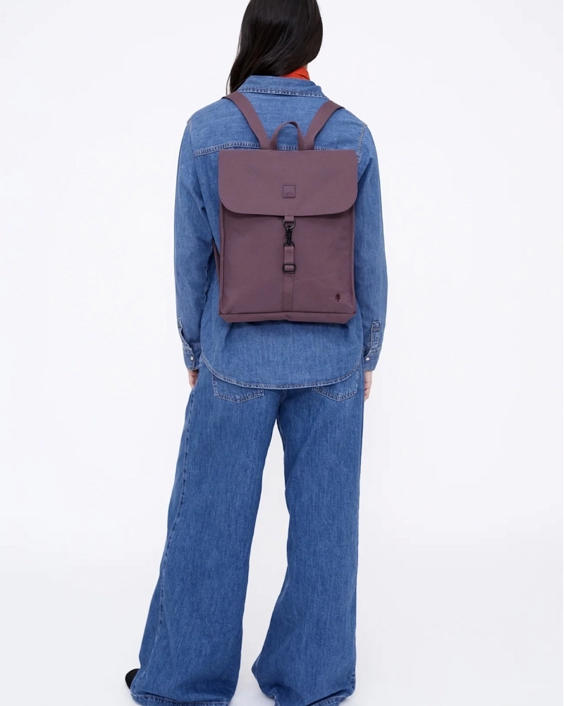 Mochila Lefrik Eco Sostenible – Púrpura Ciruela Mochila Lefrik Eco Sostenible – Púrpura Ciruela