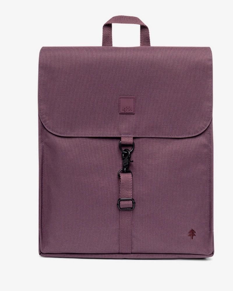 Mochila Lefrik Eco Sostenible – Púrpura Ciruela Mochila Lefrik Eco Sostenible – Púrpura Ciruela