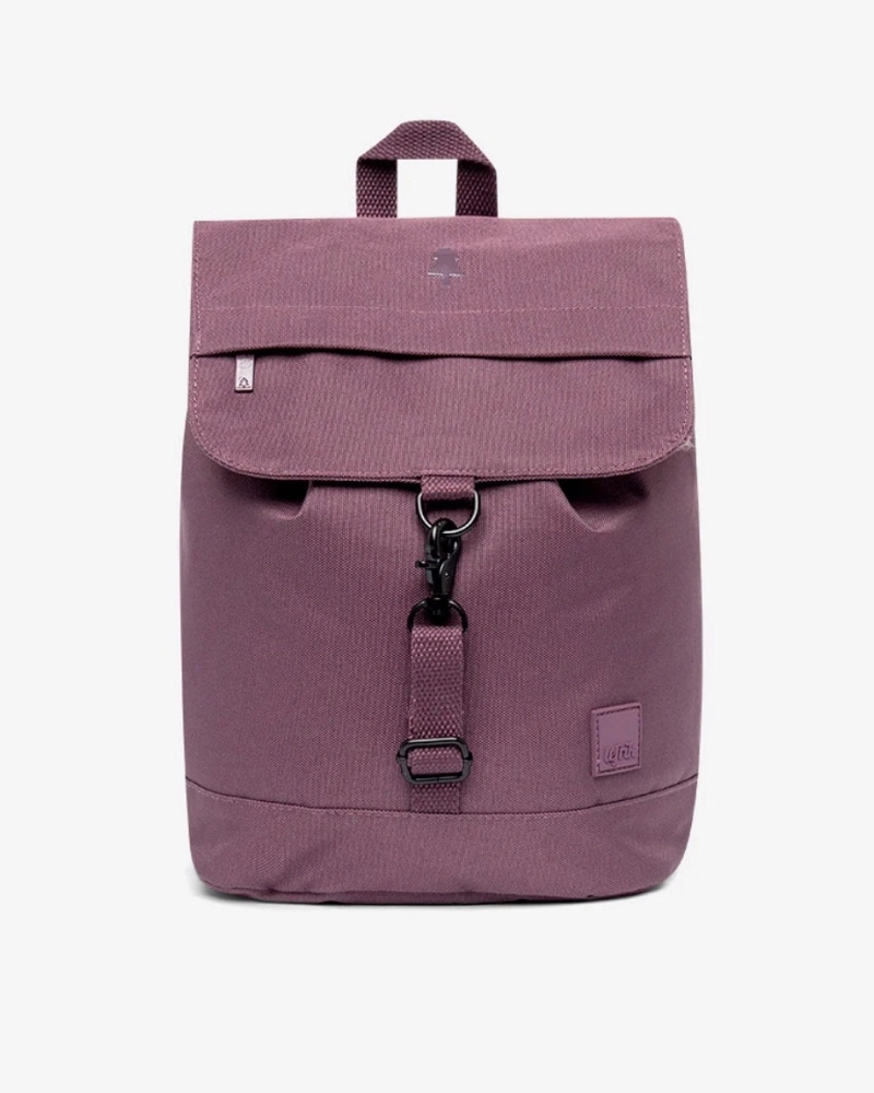 Mochila Mini Flap Lefrik – Púrpura Ciruela Mochila Mini Flap Lefrik – Púrpura Ciruela