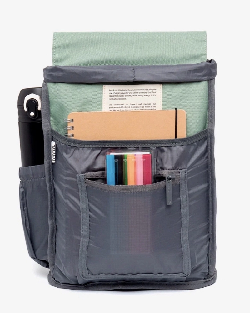 Mochila Mini Lefrik Verde Sage