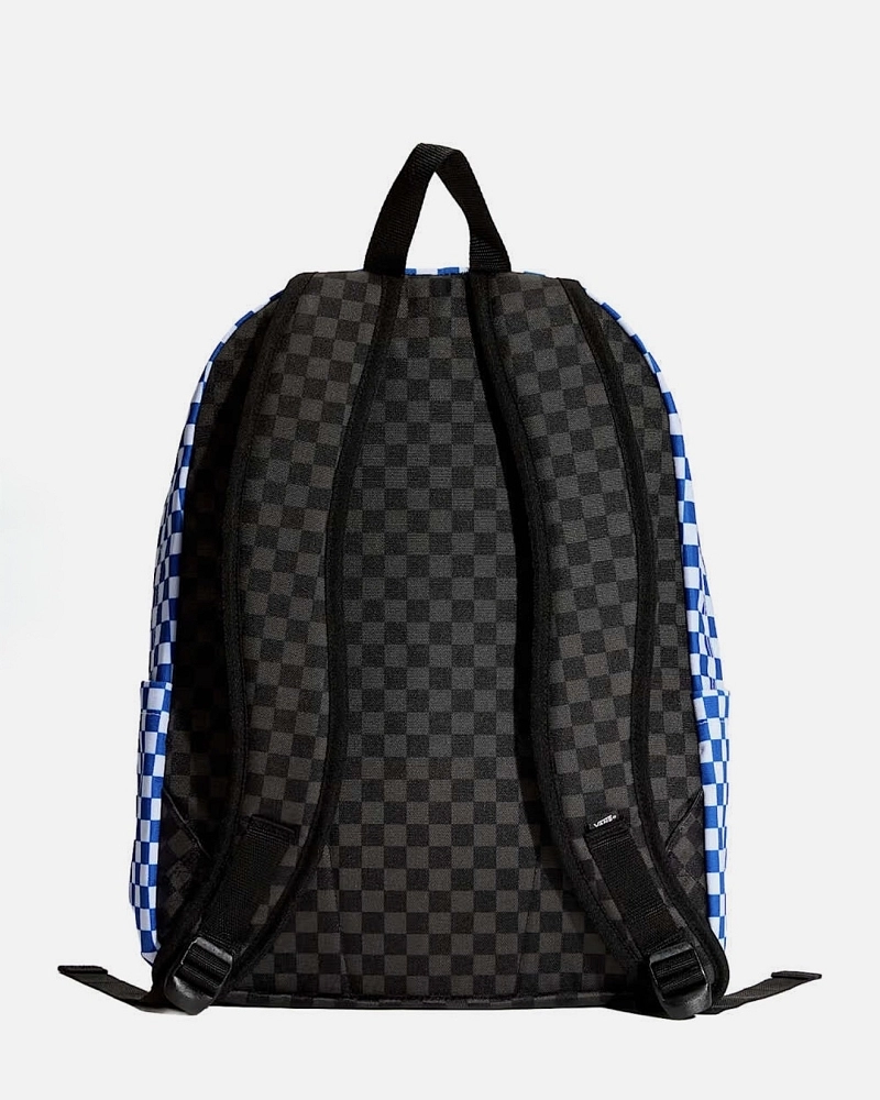 Mochila Vans Realm Classic Ajedrez Azul y Negro | Off The Wall Mochila Vans Realm Classic Ajedrez Azul y Negro | Off The Wall