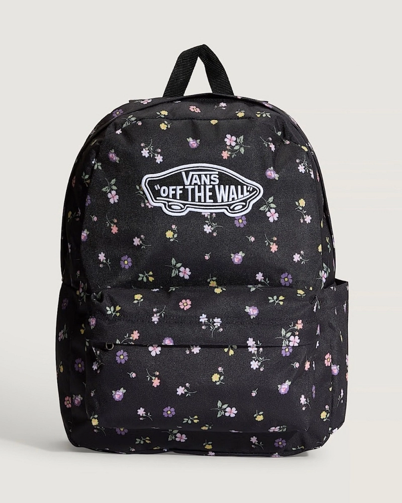 Mochila Vans Realm Off The Wall Estampado Floral Negro Mochila Vans Realm Off The Wall Estampado Floral Negro