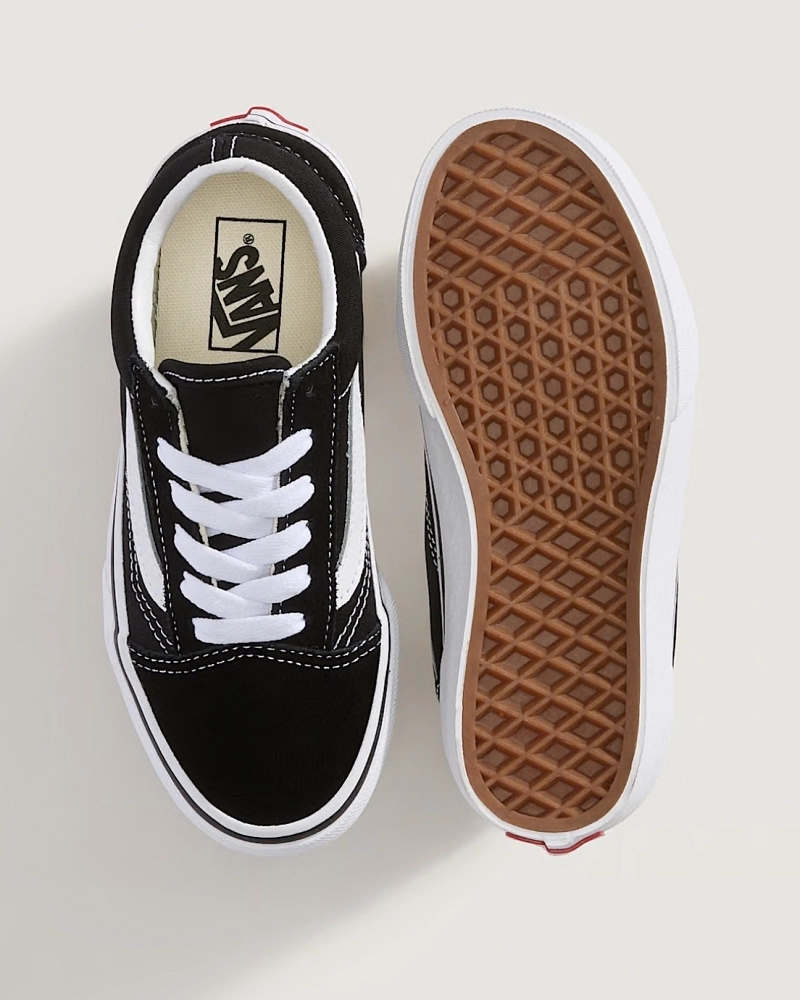 Old Skool Black/White Infantil