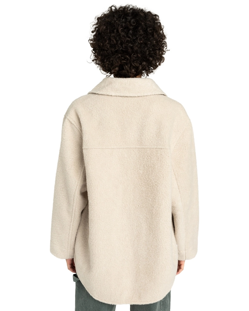 Overshirt Shepherd Fleece Oversize - Crudo/Beige Overshirt Shepherd Fleece Oversize - Crudo/Beige