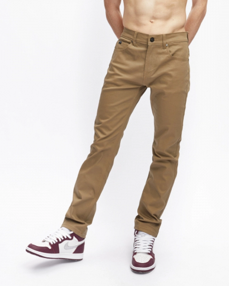 Pantalón Hydroponic Nedlands Camel Cinco Bolsillos