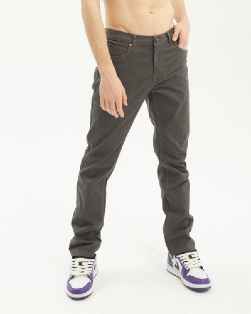 Pantalón Hydroponic Nedlands Gris Cinco Bolsillos